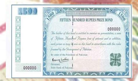 Rs. 1500 Prize Bond Draw list Result 2024 Check online .